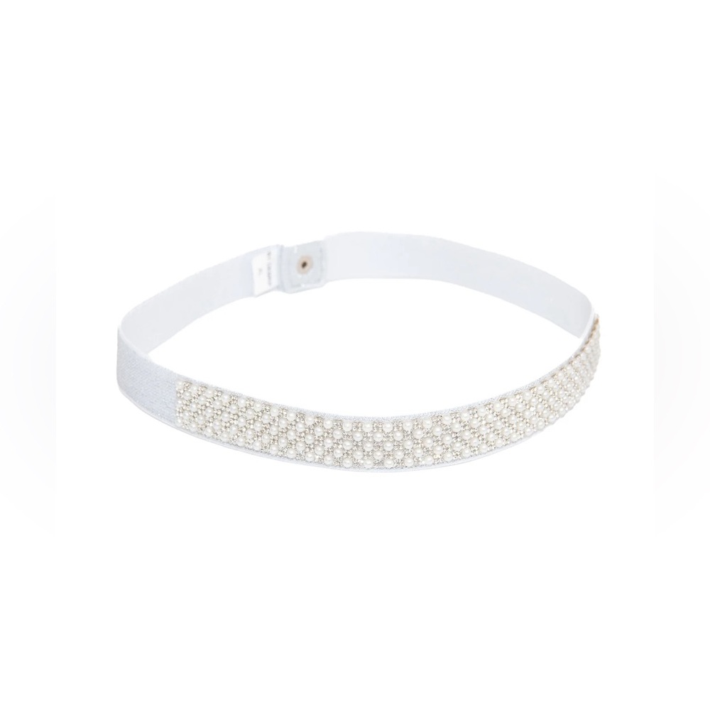 By Debra Girls Mini Pearl Elastic Belt